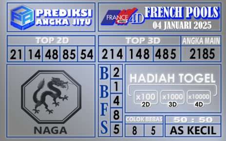 PREDIKSI FRENCH 04 JANUARI 2025