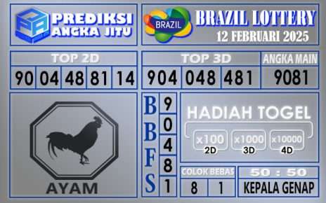 PREDIKSI BRAZIL 12 FEBRUARI 2025