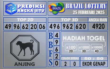 PREDIKSI BRAZIL 25 FEBRUARI 2025