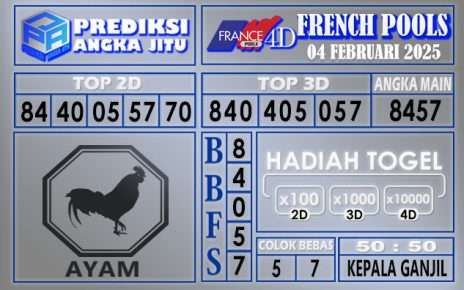 PREDIKSI FRENCH 04 FEBRUARI 2025