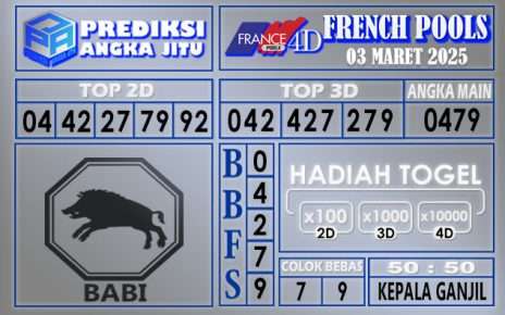 PREDIKSI FRENCH 03 MARET 2025