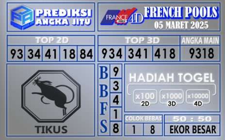 PREDIKSI FRENCH 05 MARET 2025