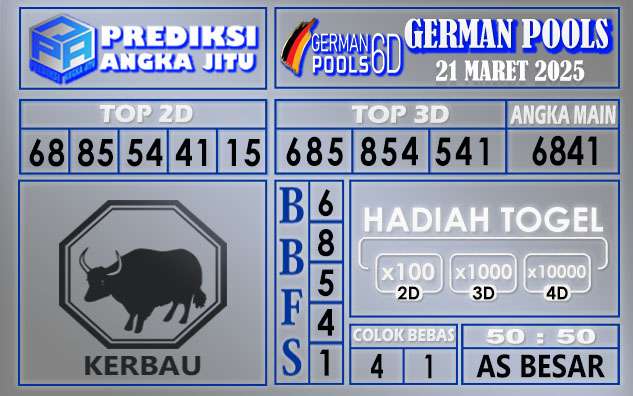 PREDIKSI GERMAN 21 MARET 2024