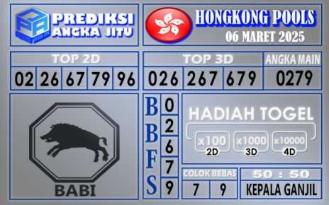 PREDIKSI HONGKONG 06 MARET 2025