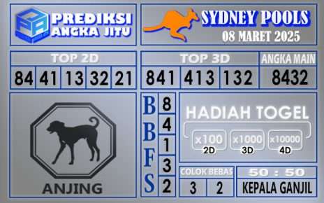 PREDIKSI SYDNEY 08 MARET 2025